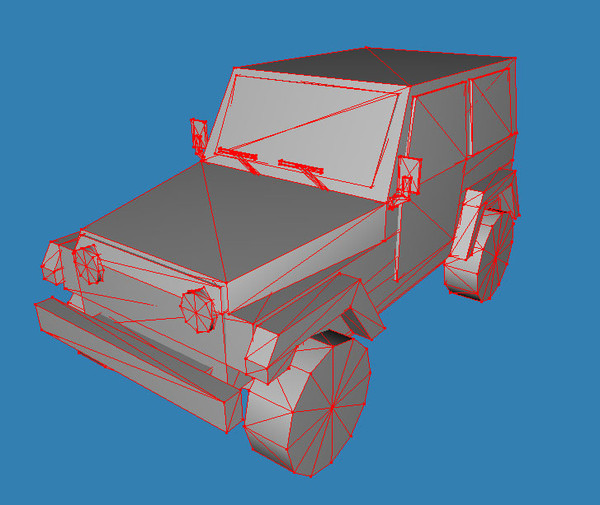 free 3ds model jeep tj - Jeep TJ by Sskethan