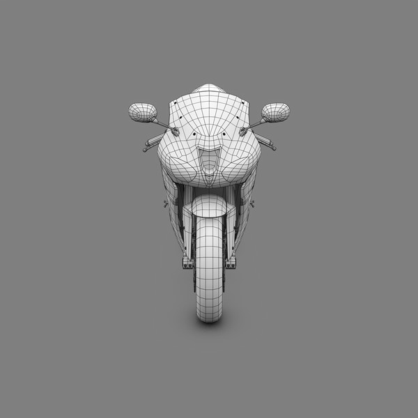 3d model of kawasaki ninja - ZX-6R Kawasaki Ninja Sport Bike - 2008 by Jamie Hamel Smith