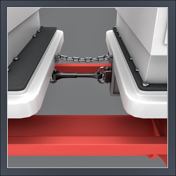 3d model roller coaster train - Roller Coaster Train by Tornado Studio