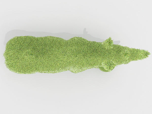 free rhinoceros hedge rhino 3d model - Rhinoceros Hedge by fabelar