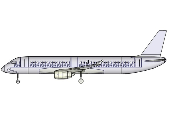 3d china c919 aircraft assembly - China C919 Aircraft Assembly Model by RodgerSaintJohn