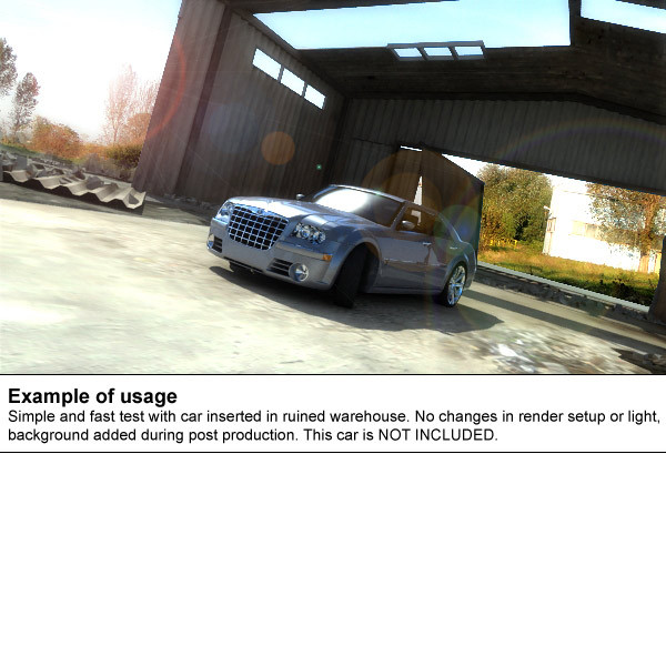 3ds max derelict warehouse ruined buildings - Ruined Warehouse Ruined by 3D_Multimedia