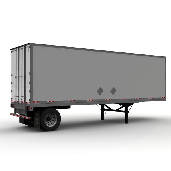 manac van pup 3d lwo - Manac 32ft van pup by bansheewoj