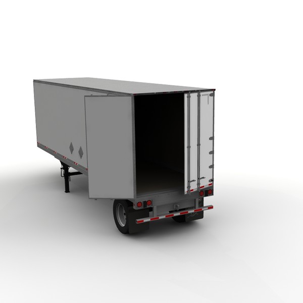 manac van pup 3d lwo - Manac 32ft van pup by bansheewoj