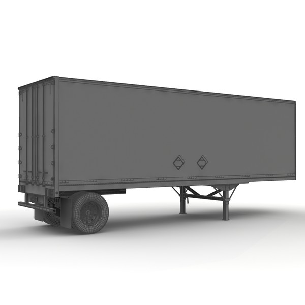 manac van pup 3d lwo - Manac 32ft van pup by bansheewoj