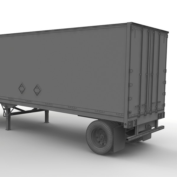 manac van pup 3d lwo - Manac 32ft van pup by bansheewoj