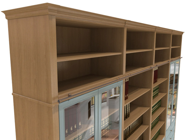 maya bookcase grange - Grange bookcase by 3DmakeWork
