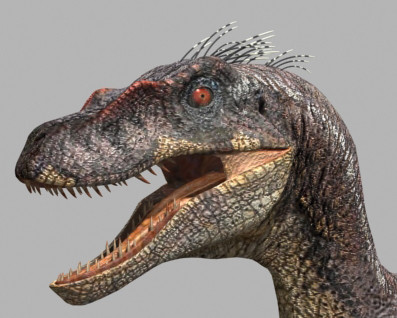 3d model of character ultimate raptor jurassic - The Ultimate Raptor OBJ by Virtual creator