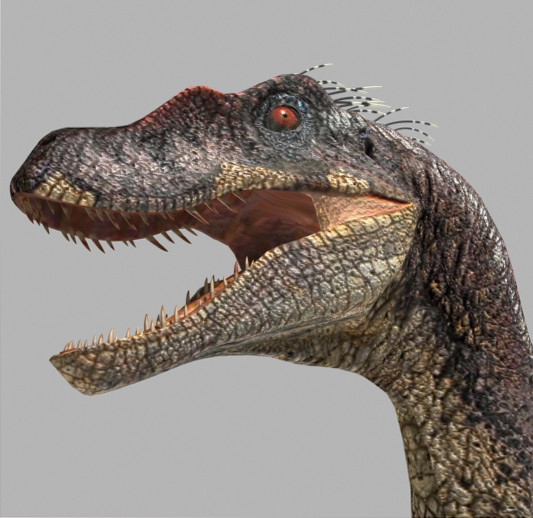3d model of character ultimate raptor jurassic - The Ultimate Raptor OBJ by Virtual creator