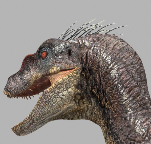3d model of character ultimate raptor jurassic - The Ultimate Raptor OBJ by Virtual creator