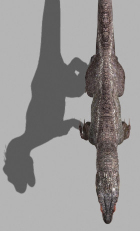 3d model of character ultimate raptor jurassic - The Ultimate Raptor OBJ by Virtual creator