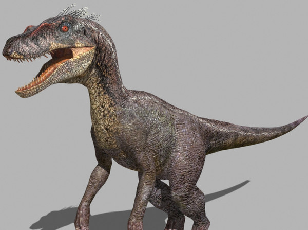 3d model of character ultimate raptor jurassic - The Ultimate Raptor OBJ by Virtual creator