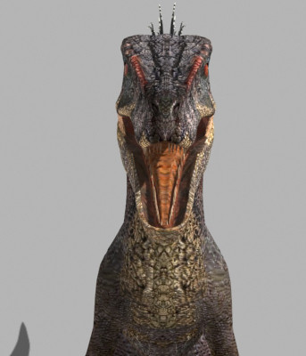 3d model of character ultimate raptor jurassic - The Ultimate Raptor OBJ by Virtual creator