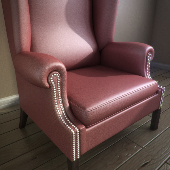 francesco molon p362 armchair 3d model - Francesco Molon P362 armchair by RTEwork