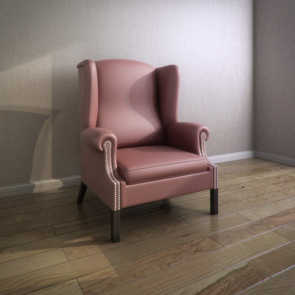 francesco molon p362 armchair 3d model - Francesco Molon P362 armchair by RTEwork