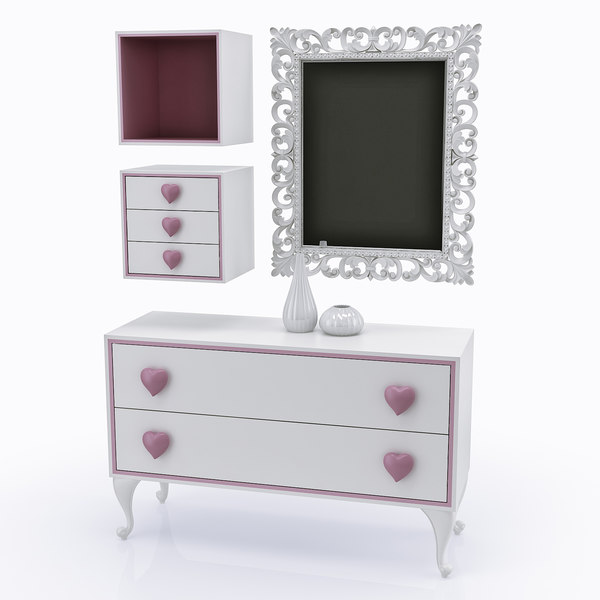 3dsmax children s furniture halley - Collection of children