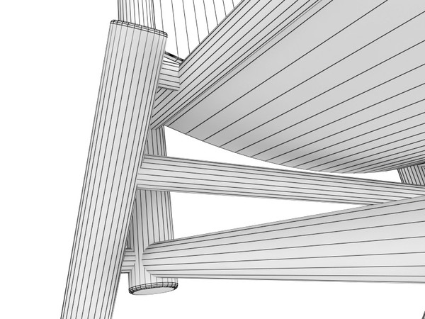 3d tom dixon peg - Tom Dixon Peg chair by 3DmakeWork