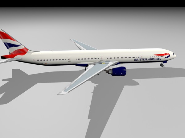 b777-300 b773 british max - B777-300 by happyapple96