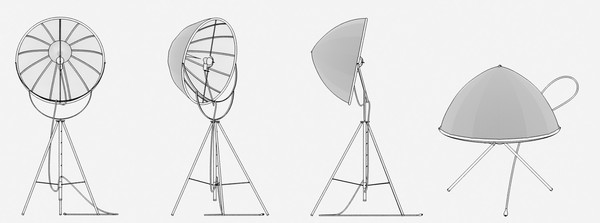 3ds max studio light - studio light umbrella by Skapunk