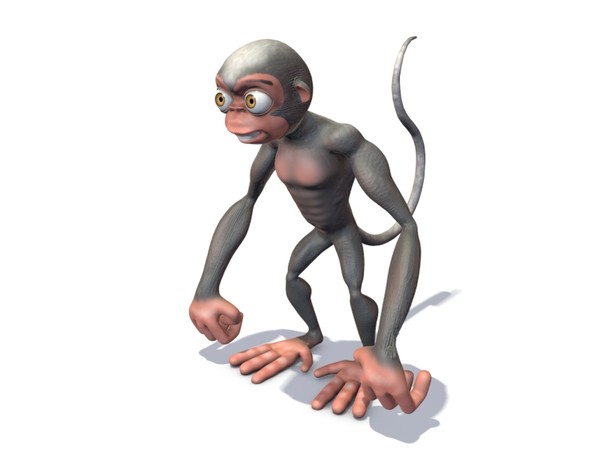 dxf comic monkey - Monkey by locoleon