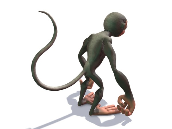 dxf comic monkey - Monkey by locoleon