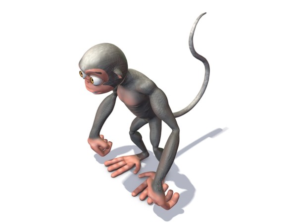 dxf comic monkey - Monkey by locoleon