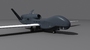 global hawk aircraft 3d model