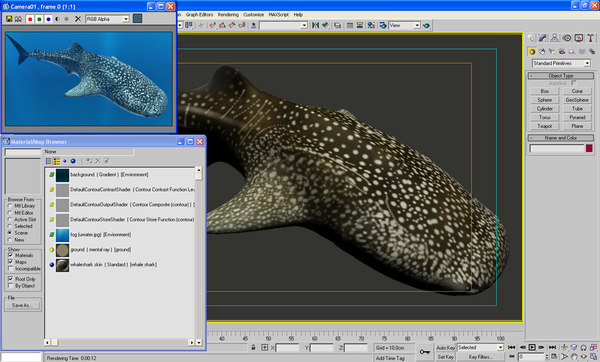 shark sea animals 3d max - Sea Animals Collection... by POPA_3D