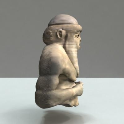 babylonian torso 3d model - Torso by iaio82