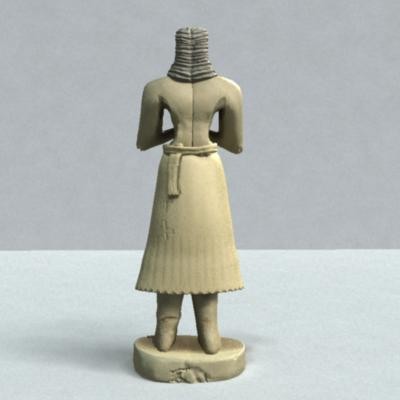 babylonian statue obj - Babylonian statue by iaio82