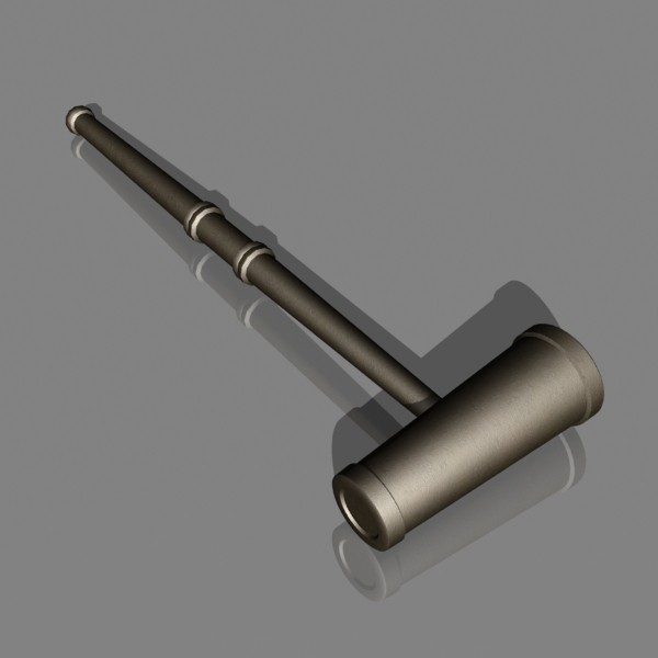 pot pipe 3d model - Pot Pipe by mostlysquare