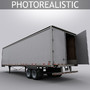 trailer 3d model