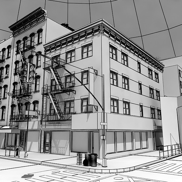 3d newyork city downtown - Newyork Style 2 by Imagework