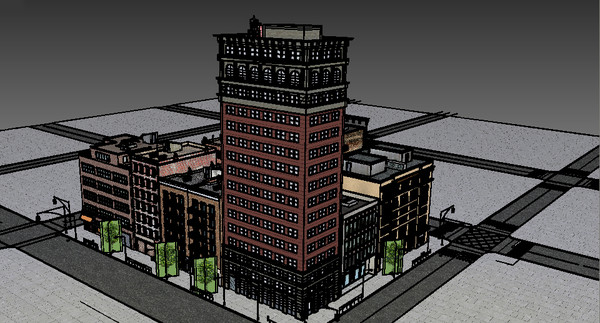 3d newyork city downtown - Newyork Style 2 by Imagework