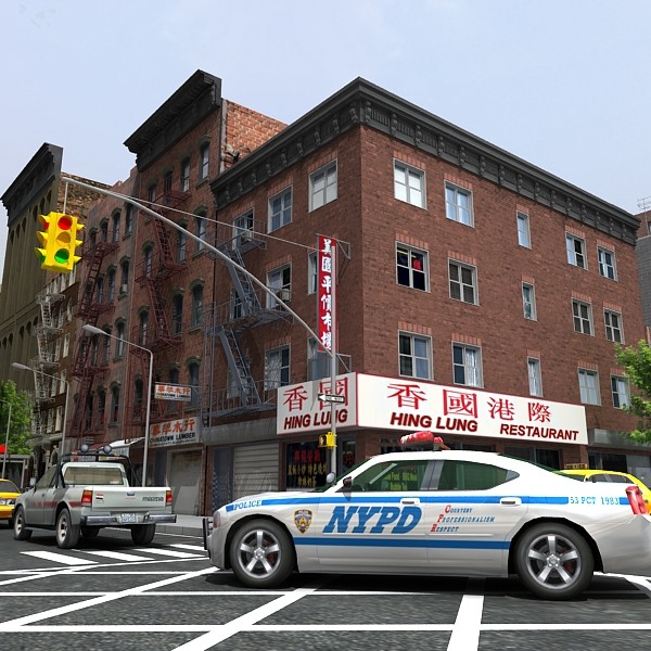 3d newyork city downtown - Newyork Style 2 by Imagework