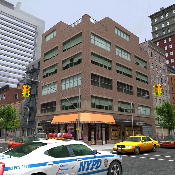 3d newyork city downtown - Newyork Style 2 by Imagework