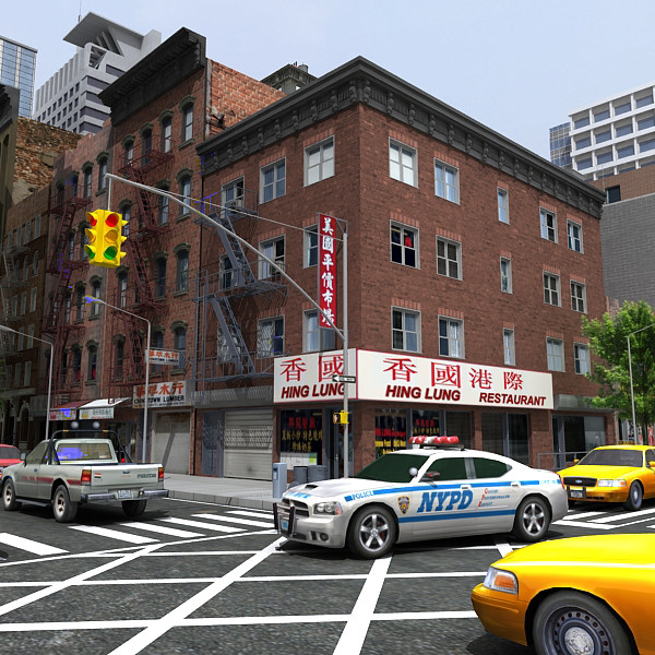 3d newyork city downtown - Newyork Style 2 by Imagework