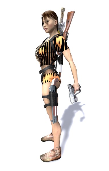 3ds max gun - gun by tudor2