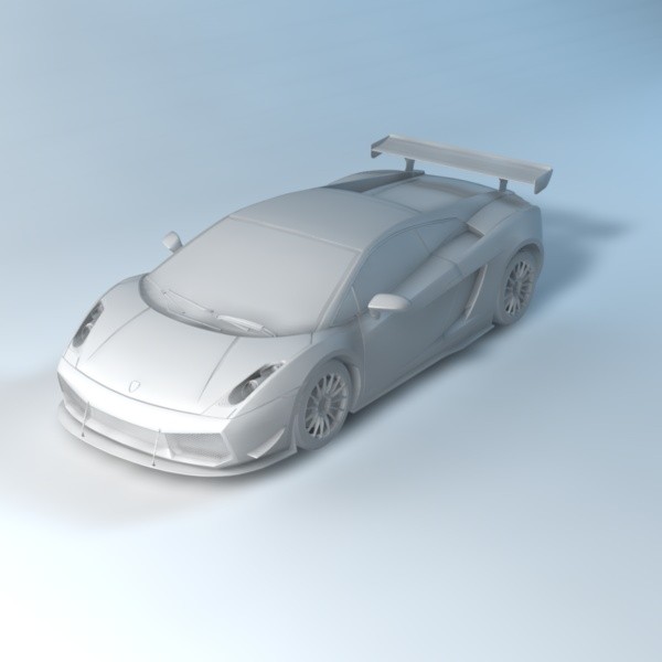 3dsmax lamborghini gallardo superleggera 2008 - Lamborghini Gallardo Superleggera 2008 by TiRex3D