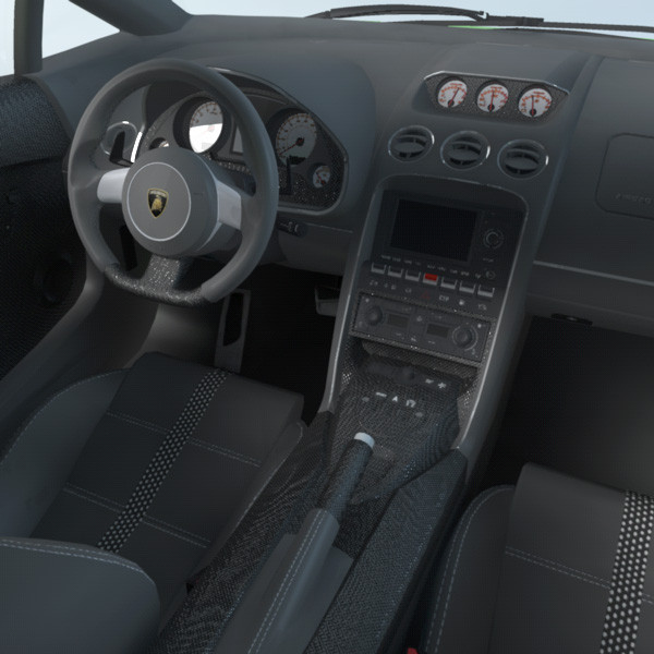 3dsmax lamborghini gallardo superleggera 2008 - Lamborghini Gallardo Superleggera 2008 by TiRex3D