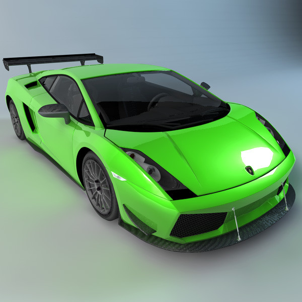 3dsmax lamborghini gallardo superleggera 2008 - Lamborghini Gallardo Superleggera 2008 by TiRex3D