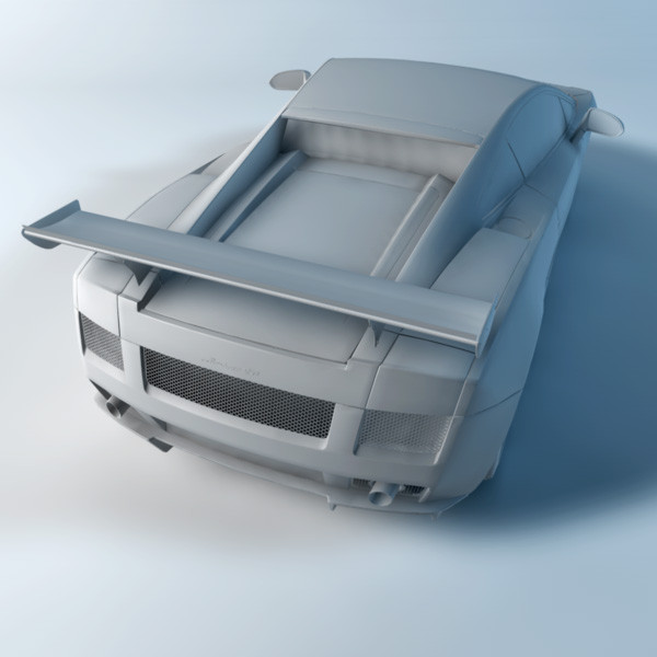 3dsmax lamborghini gallardo superleggera 2008 - Lamborghini Gallardo Superleggera 2008 by TiRex3D