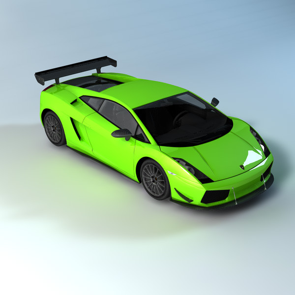 3dsmax lamborghini gallardo superleggera 2008 - Lamborghini Gallardo Superleggera 2008 by TiRex3D