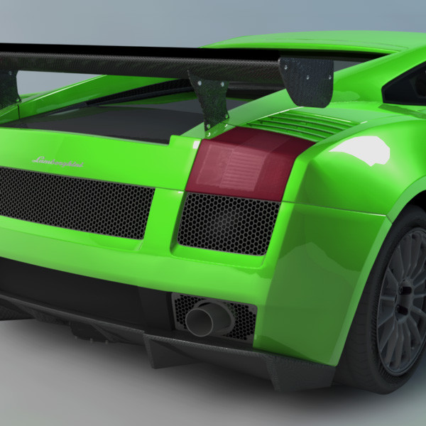 3dsmax lamborghini gallardo superleggera 2008 - Lamborghini Gallardo Superleggera 2008 by TiRex3D