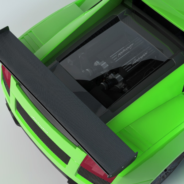 3dsmax lamborghini gallardo superleggera 2008 - Lamborghini Gallardo Superleggera 2008 by TiRex3D