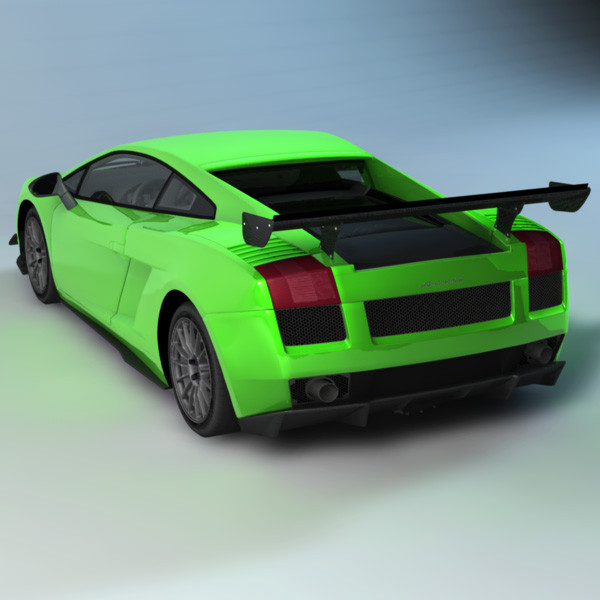 3dsmax lamborghini gallardo superleggera 2008 - Lamborghini Gallardo Superleggera 2008 by TiRex3D
