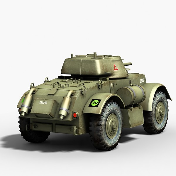 t17 e staghound armored 3d max - T17 E Staghound armored vehicle by Sandu_Bublic
