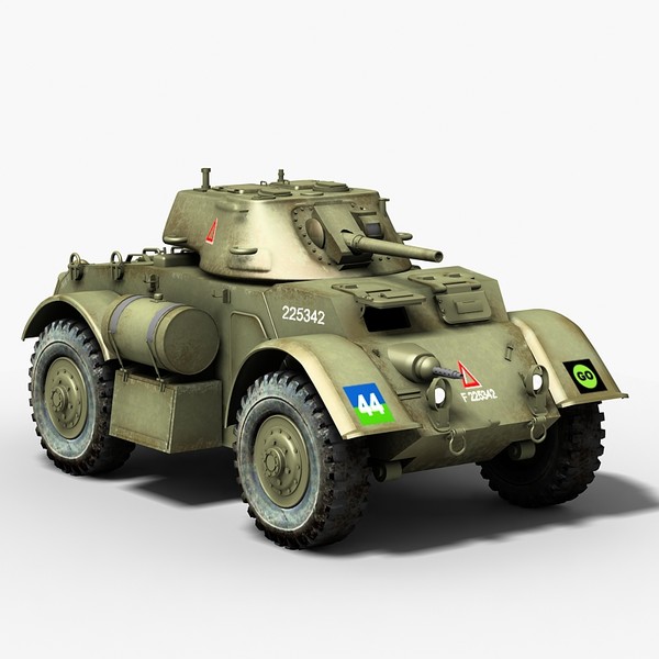 t17 e staghound armored 3d max - T17 E Staghound armored vehicle by Sandu_Bublic