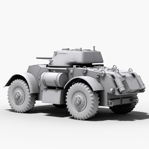 t17 e staghound armored 3d max - T17 E Staghound armored vehicle by Sandu_Bublic