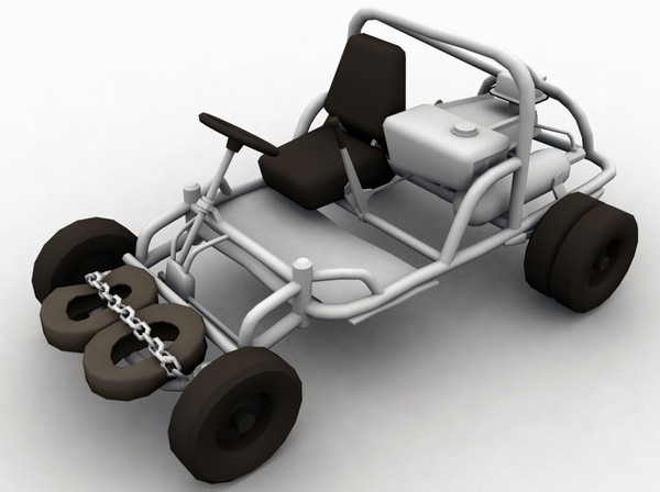 3d model buggy - Buggy by I_Megaman_I